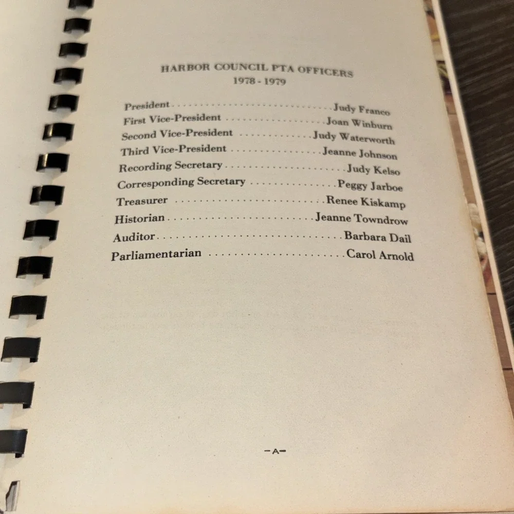 The Council Cooks Volume II Vintage 1978 Harbor‎ Council PTA